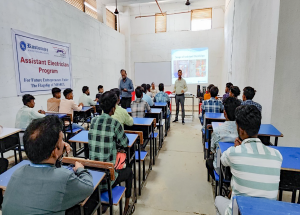 Bullet Train project empowering the youth of Palghar District with Assistant Electrician Training
